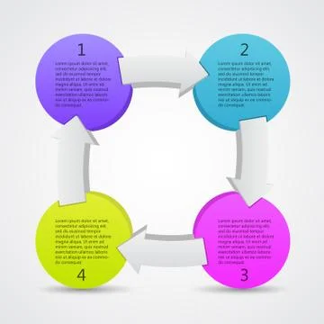 Modern vector template for your business project Stock Illustration