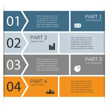 Modern vector template for your business project Illustrazione stock