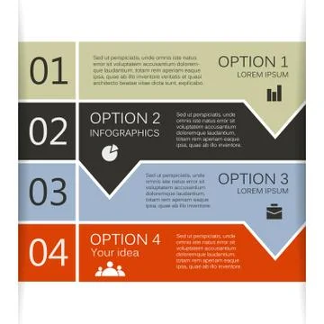 Modern vector template for your business project Stock Illustration