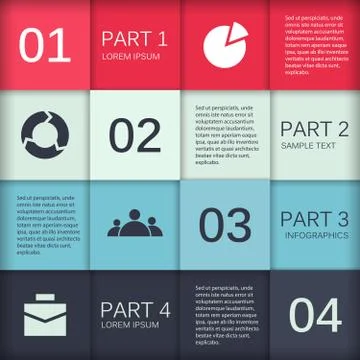Modern vector template for your business project Stock Illustration