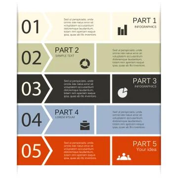 Modern vector template for your business project Stock Illustration