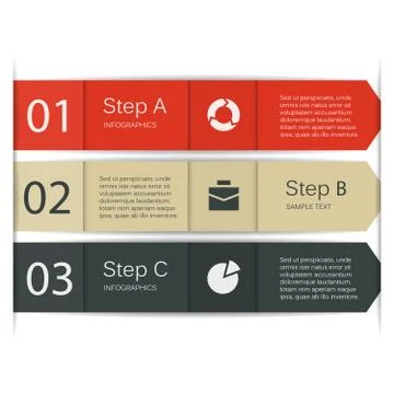 Modern vector template for your business project Stock Illustration