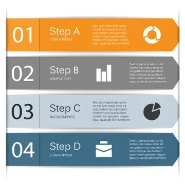 Modern vector template for your business project Stock Illustration