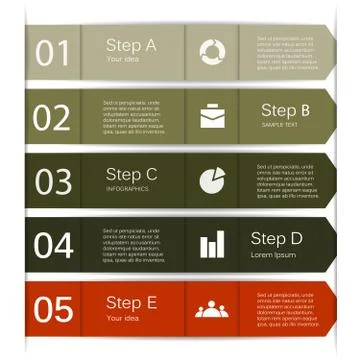 Modern vector template for your business project Stock Illustration