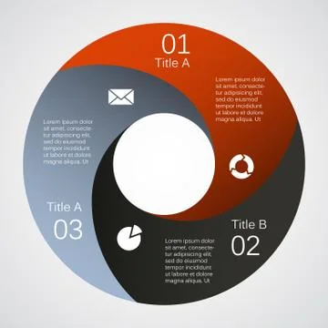 Modern vector template for your business project Stock Illustration