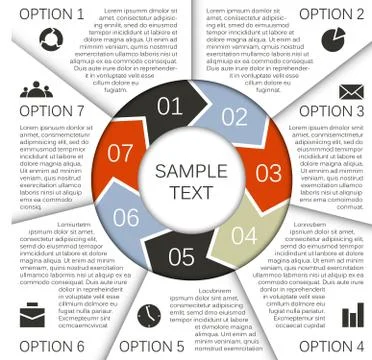 Modern vector template for your business project Stock Illustration