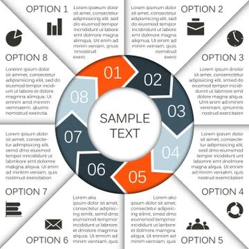 Modern vector template for your business project Stock Illustration
