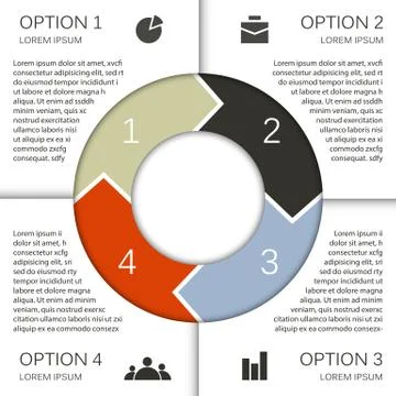 Modern vector template for your business project Stock Illustration