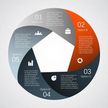 Modern vector template for your business project Stock Illustration