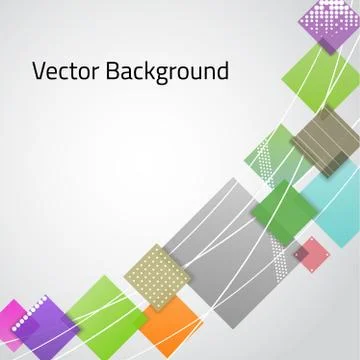 Modern vector template for your business background Stock Illustration