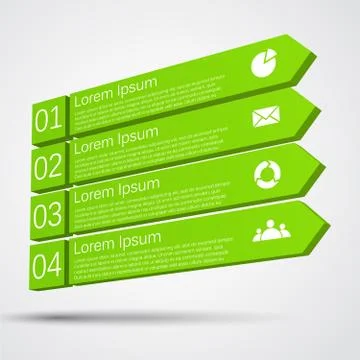 Modern vector template for your business project Stock Illustration
