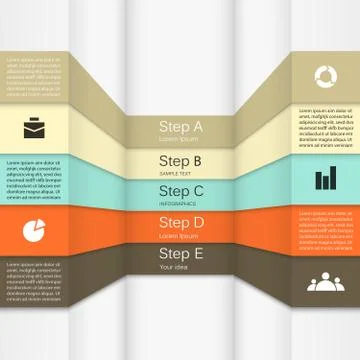 Modern vector template for your business project Stock Illustration