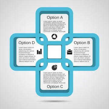 Modern vector template for your business project Stock Illustration