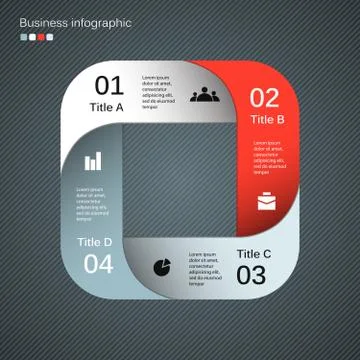 Modern vector template for your business project Illustrazione stock
