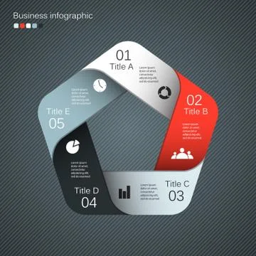 Modern vector template for your business project Stock Illustration