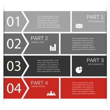 Modern vector template for your business project Stock Illustration
