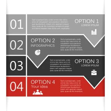 Modern vector template for your business project Stock Illustration