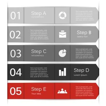 Modern vector template for your business project Stock Illustration