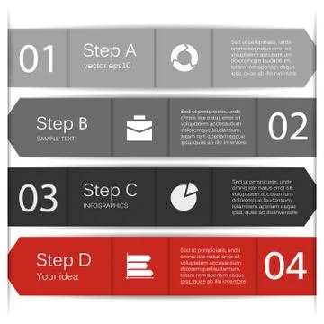 Modern vector template for your business project Stock Illustration