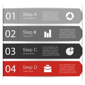 Modern vector template for your business project Stock Illustration
