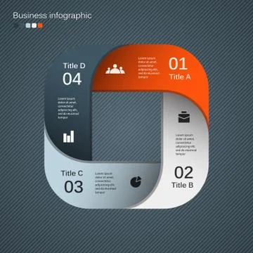 Modern vector template for your business project Stock Illustration