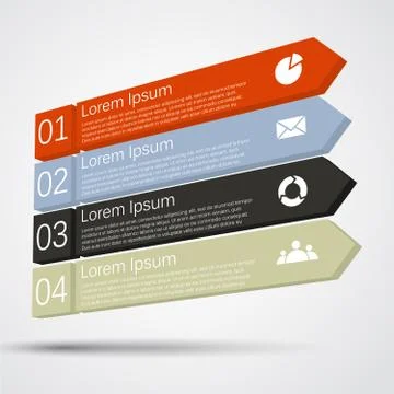 Modern vector template for your business project Stock Illustration