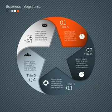 Modern vector template for your business project Stock Illustration