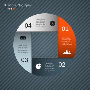 Modern vector template for your business project Stock Illustration