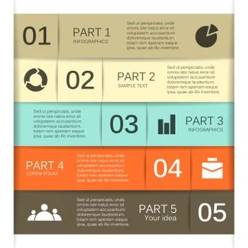 Modern vector template for your business project Stock Illustration