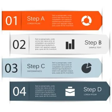 Modern vector template for your business project Stock Illustration