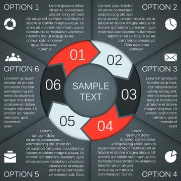 Modern vector template for your business project Stock Illustration