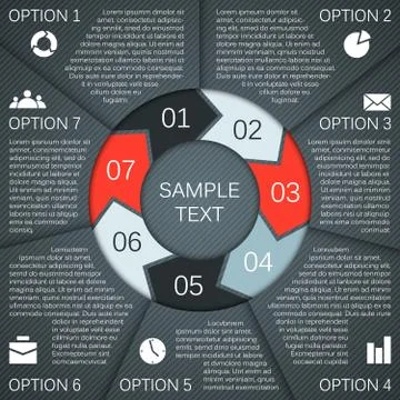 Modern vector template for your business project Stock Illustration