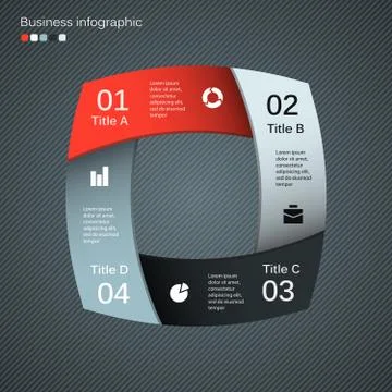 Modern vector template for your business project Stock Illustration