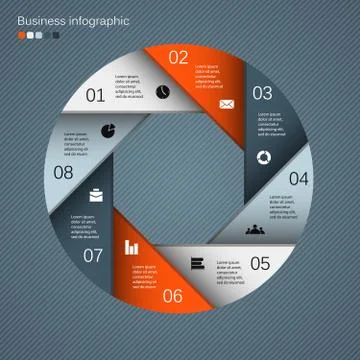 Modern vector template for your business project Stock Illustration