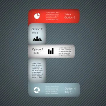 Modern vector template for your business project Stock Illustration