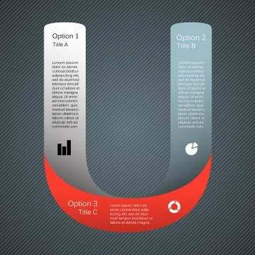 Modern vector template for your business project Stock Illustration