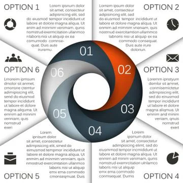 Modern vector template for your business project Stock Illustration