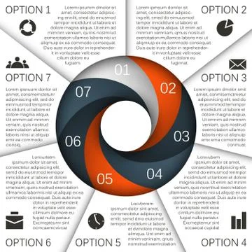 Modern vector template for your business project Stock Illustration