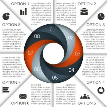 Modern vector template for your business project Stock Illustration