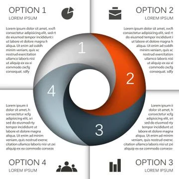 Modern vector template for your business project Stock Illustration