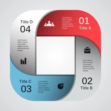 Modern vector template for your business project Stock Illustration