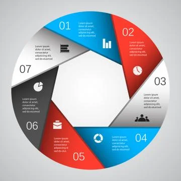 Modern vector template for your business project Stock Illustration