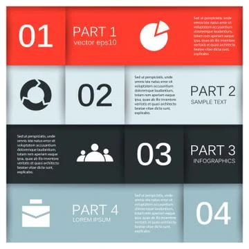 Modern vector template for your business project Stock Illustration