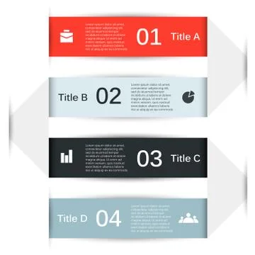 Modern vector template for your business project Stock Illustration