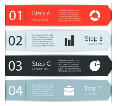 Modern vector template for your business project Stock Illustration