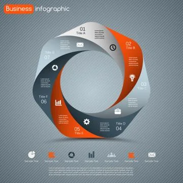 Modern vector template for your business project Stock Illustration