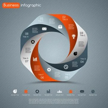 Modern vector template for your business project Stock Illustration