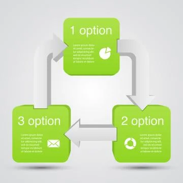 Modern vector template for your business project Illustrazione stock