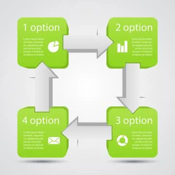 Modern vector template for your business project Stock Illustration