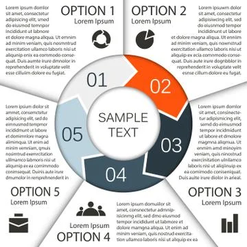 Modern vector template for your business project Stock Illustration